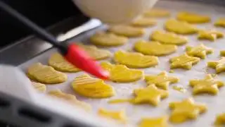 No Copyright Video Footage 16 । The Art In Baking Cookies । Free stock । 4k Video Without Sound