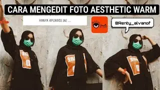 Cara mengedit foto vintage aesthetic hanya dengan aplikasi tezza di hp android!! Keren banget nih?!!