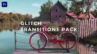 New Glitch Transitions Pack Premiere Pro Template