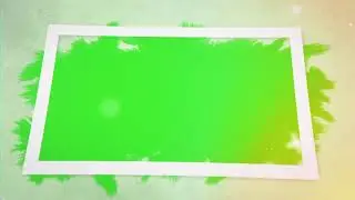 New ink drop template green screen download | Chroma Key vfx graphics