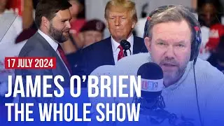 Trumps running mate compared him to Hitler | James OBrien - The Whole Show