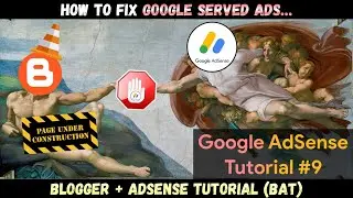 How to fix Google-served ads on screens without publisher-content? | AdSense Approval 2022 | BAT#9