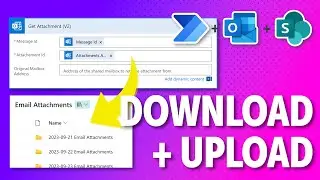 Save Email Attachments to SharePoint with Microsoft Power Automate
