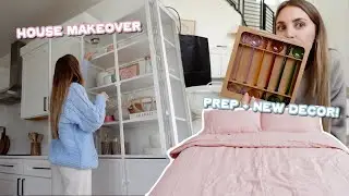 new home decor + room makeover! prepping for renovations