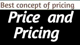 price pricing method pricing factors pricing pricing techniques importance of pricing