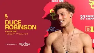 USC WR Duce Robinson | Tuesday of LSU Week