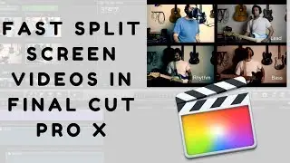 How to Split Screen in Final Cut Pro X (FCPX) Fast and Easy