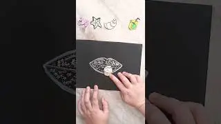 АСМР, чавканье, бумажная еда, губы из бумаги 