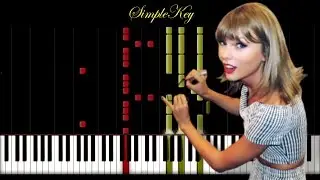 Taylor Swift - Style PIANO TUTORIAL Cover (Synthesia)