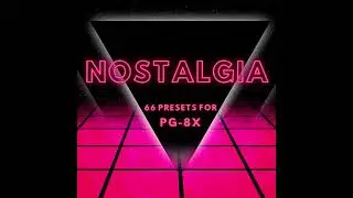 Free PG8X VST Presets + drum samples.  80s, Synthwave, Outrun, etc.