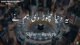 Heart touching| یہ دنیا چھوڑ دی ہم نے | RABI UL AWAL ♥️