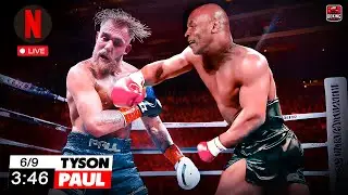 Jake Paul VS Mike Tyson FULL FIGHT HIGHLIGHTS 2024