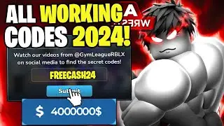 *NEW* ALL WORKING CODES FOR GYM LEAGUE IN 2024! ROBLOX GYM LEAGUE CODES