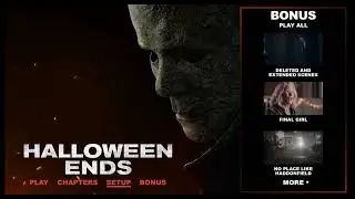 Halloween Ends Blu-Ray Menu