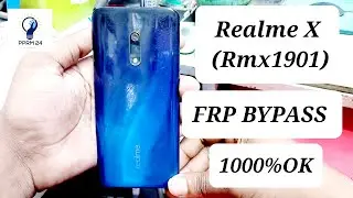 Realme X (Rmx1901) Google Account Lock Remove | Realme X Frp bypaas | PPRM 24