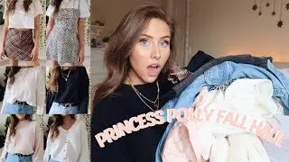 HUGE PRINCESS POLLY FALL TRY ON HAUL | 2019