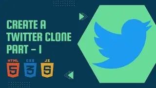 Twitter clone using HTML and CSS