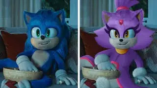 SONIC Movie 2 OLD Design VS NEW Design (BLAZE THE CAT VS SONIC)