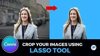 How to crop your images using lasso tools | Canva Lasso Tools | Canva Hindi Tutorials