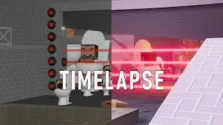 Block Strike Skibidi Toilet 5 - Animation Timelapse