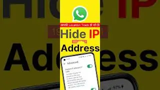 How to protect your IP address on WhatsApp calls | Hide ip address on whatsapp #whatsapp #ipaddress