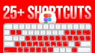 25 Hidden shortcuts & tricks in figma || Work 10X Faster in figma