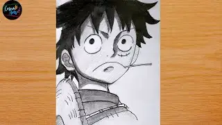 Anime Drawing || How to draw Luffy Fast || Cosem Arts