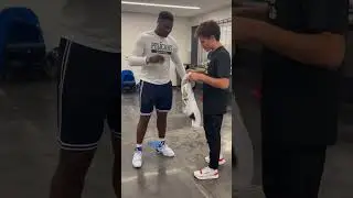 He met up with Zion🏀🤯 