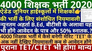 4000 Teachers Vacancy 2020 In UP | New Teacher Vacancy 2020 | Upcoming Teacher Vacancy 2020