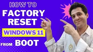 How to Factory Reset Windows 11 From Boot