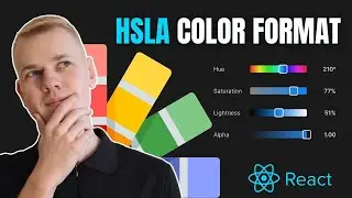 HSLA Color Format for React: TypeScript, Styled Components, Variants, Colors Generator, Color Picker