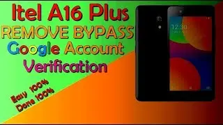 Remove Frp Itel A16 Plus / Itel A16 Bypass Google Verification 8.1.0 2020