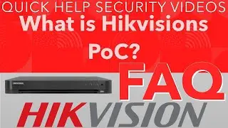 Hikvision FAQ - What is PoC