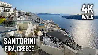 Beautiful Greek Aegean Island - Firá Walking Tour