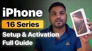 How to Setup New iPhone 16 Plus and iPhone 16 Pro Max? iPhone 16  Pro Complete Setup Guide in Hindi