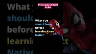 what you should learn before learning React Native #shorts #viral #reactnative #short #viral