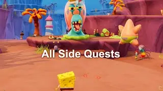 SpongeBob SquarePants: The Cosmic Shake - All Side Quests