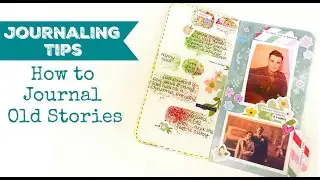 HOW TO JOURNAL OLD STORIES | Journaling Tips | Starting a New Journal | Creating Pockets | ad