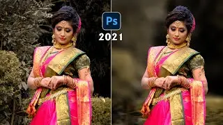 How To Blur Background In Photoshop 2021 | How To Blur Image In Photoshop |  How To Blur Background