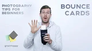 Photography Tips For Beginners - Bounce Cards