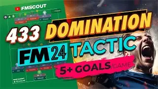 The PERFECT Tiki Taka 4-3-3 Scores TONS Of Goals | FM24 Best Tactics