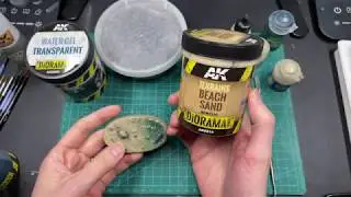 How To Create Realistic Ocean Bases for Miniatures!