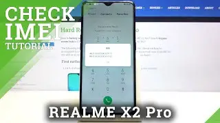 How to Check IMEI and Serial Number on REALME X2 – Find IMEI and Serial Number