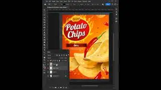 How to Make Realistic Potato Chips Packet Mockup in Photoshop