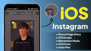 iOS Instagram Update 🔥| iOS INSTAGRAM NEW FEATURES | iOS EMOJIS+FONTS | NEW iOS INSTAGRAM ON ANDROID