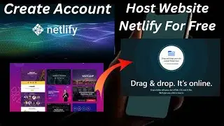 how to create netlify account with email and deploy website