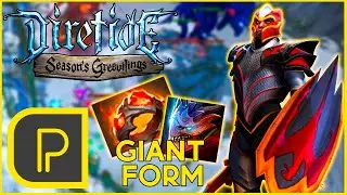 Giant Dragon Goes for Candy - Purge DK Diretide 2022