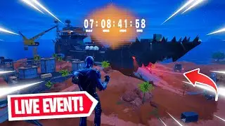 FORTNITE BOAT EVENT COUNTDOWN LIVE🔴 24/7 & Fortnite Chapter 5 Season 4 Countdown!