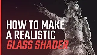 How To Create a REALISTIC Glass SHADER with MAYA & ARNOLD