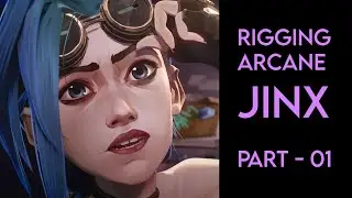 Rigging Jinx from Arcane Tutorial for Beginners  - Part 01 Preparing your Model